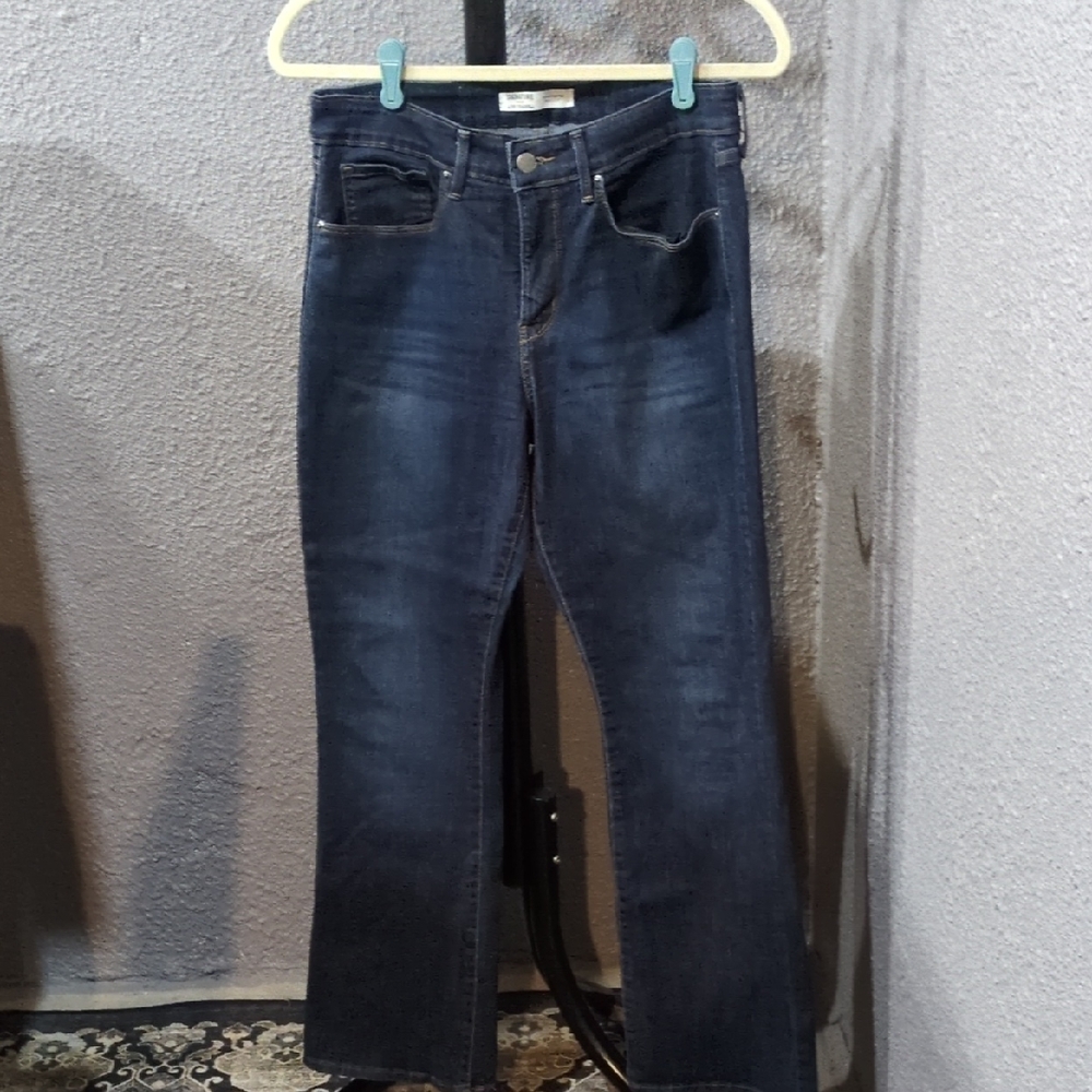 Signature by Levi Strauss Dark Blue Bootcut Jeans